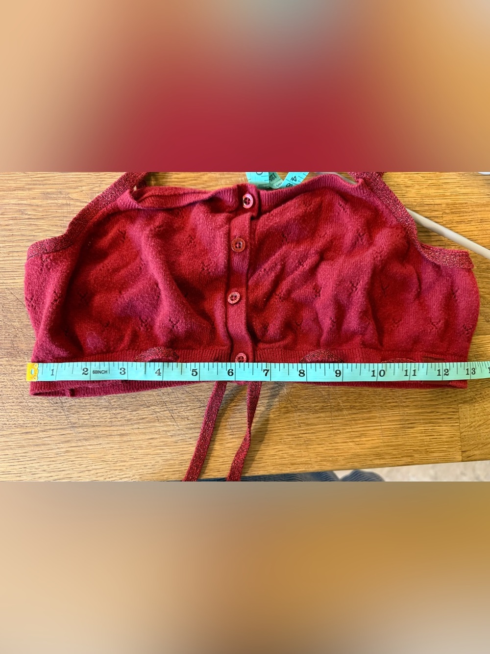 Savage x Fenty Pointelle Knit Bralette Crop Top - Picture 8 of 9